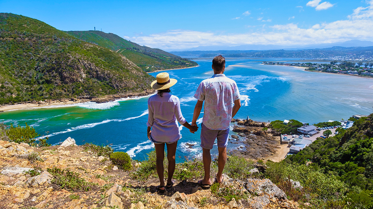 View over Knysna Lagoon