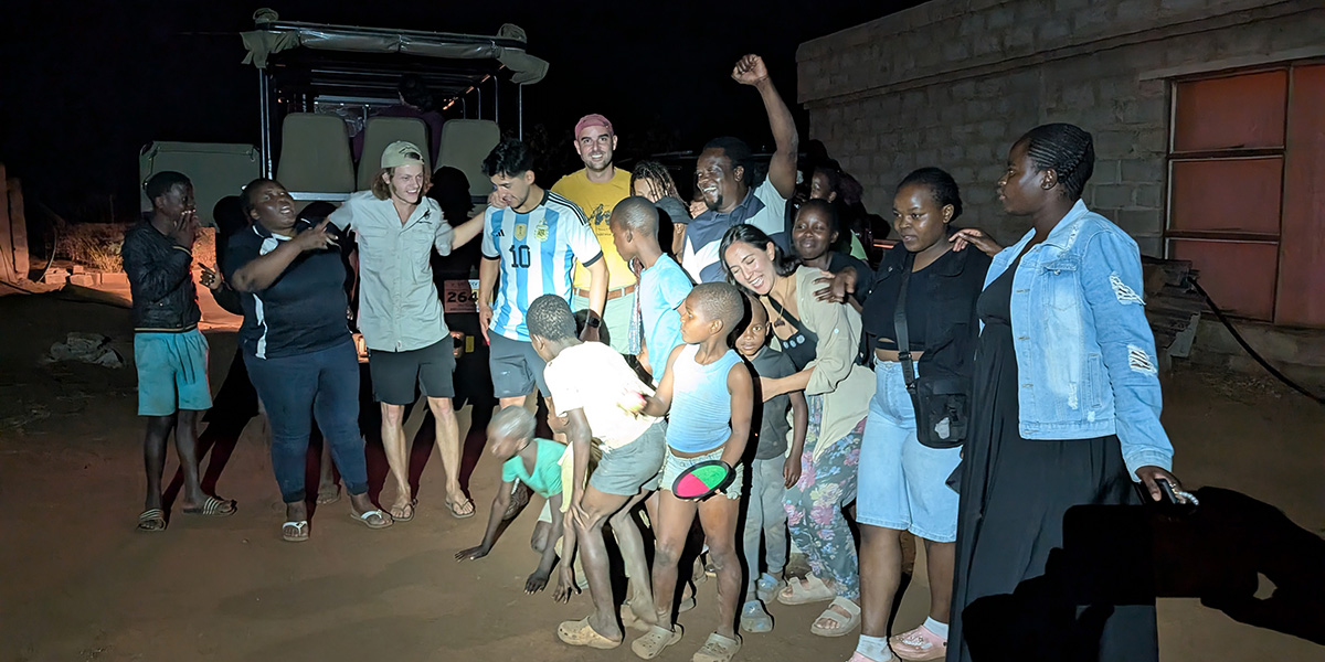 Dinner at Ennies in Naas Township