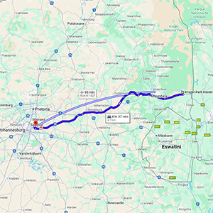 Getting To Marloth Park From Joburg