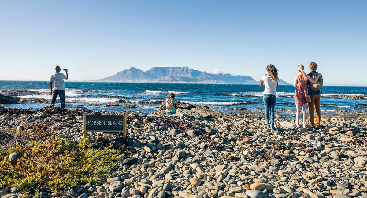 View from Robben Island