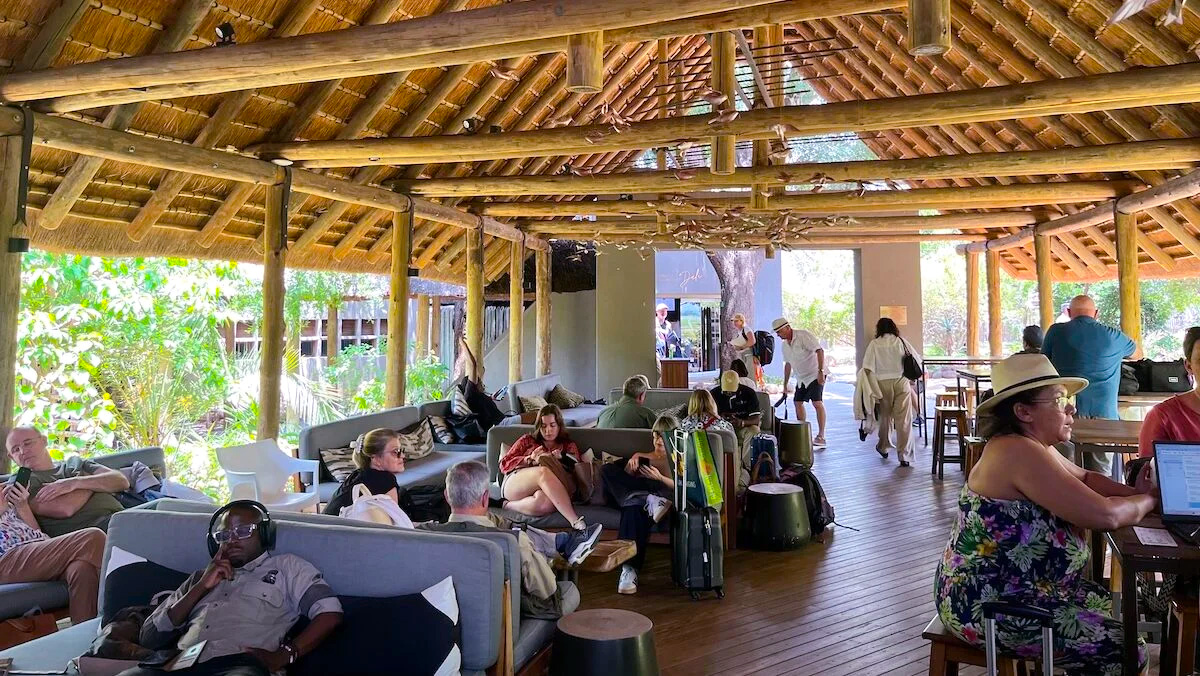 Skukuza Airport, Kruger National Park. Voted the world’s top small airport – your safari starts as you come in to land.