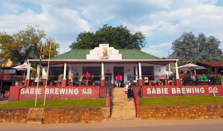 Sabie Brewing Company Pub and Restaurant in Sabie town on the Panorama Route