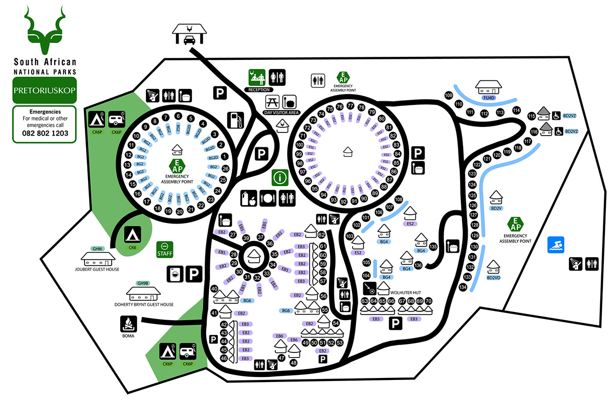 Pretoriuskop Camp Site Kruger Park