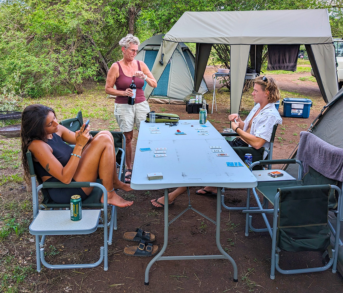 Campsite in the Kruger Park