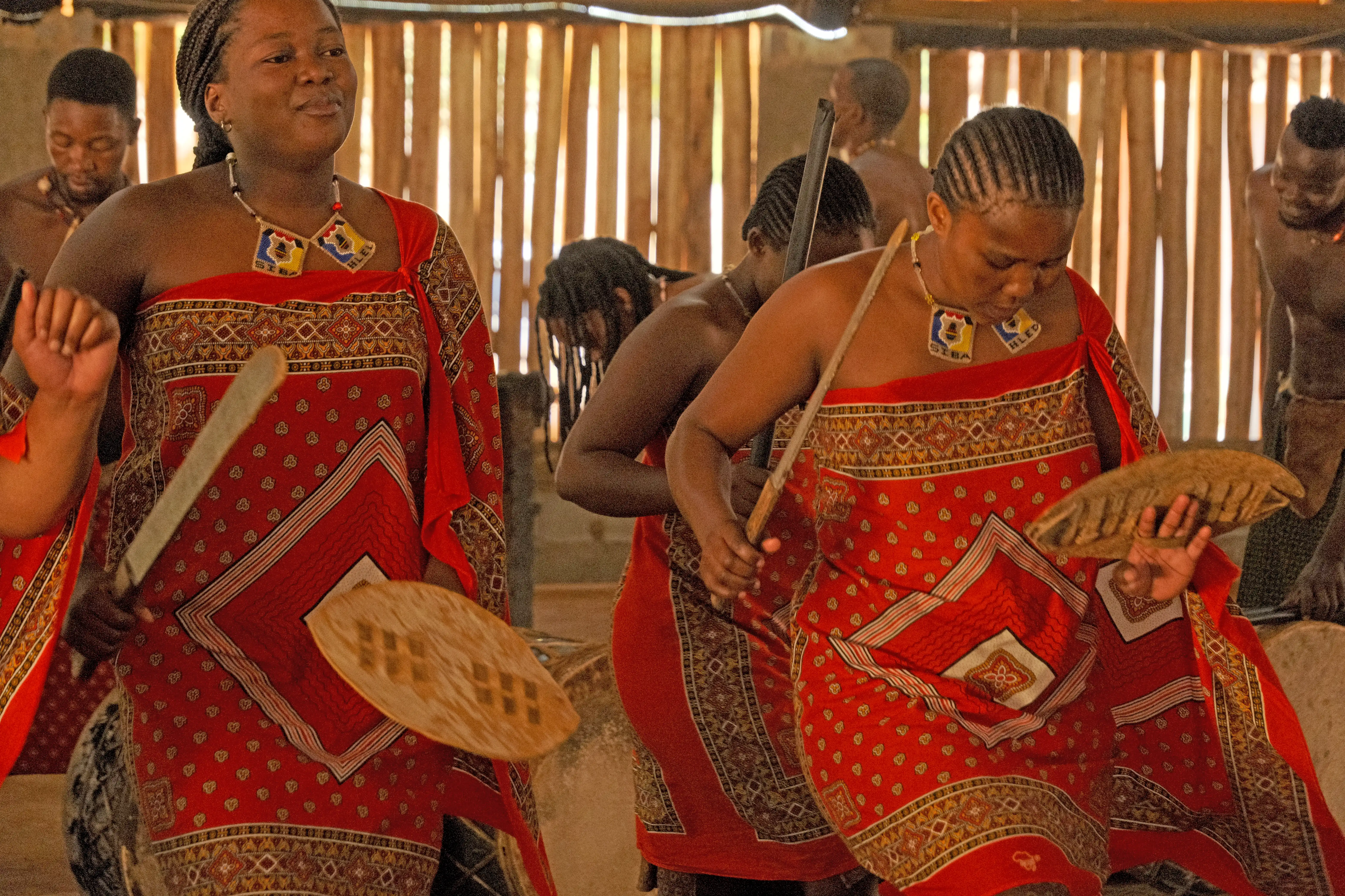 Dancing During Cultural Tour To Eswatini