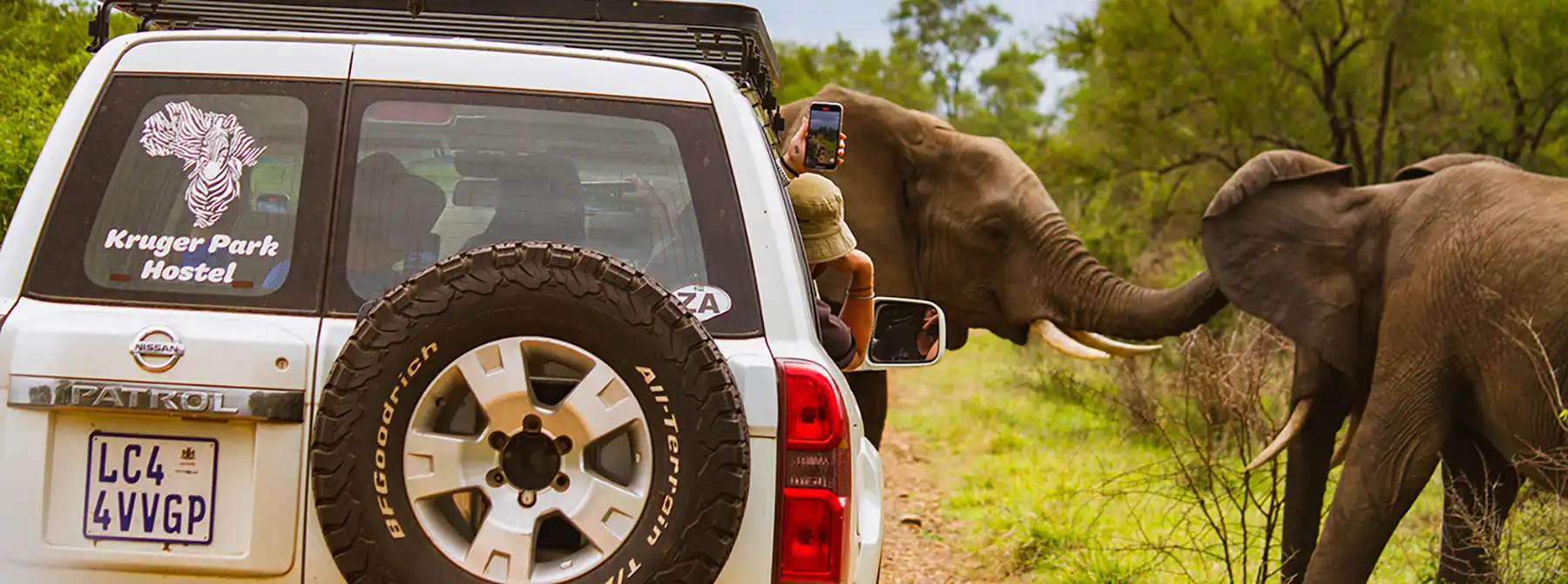 Guests on a camping safari from Kruger Park Hostel in Kruger National Park
